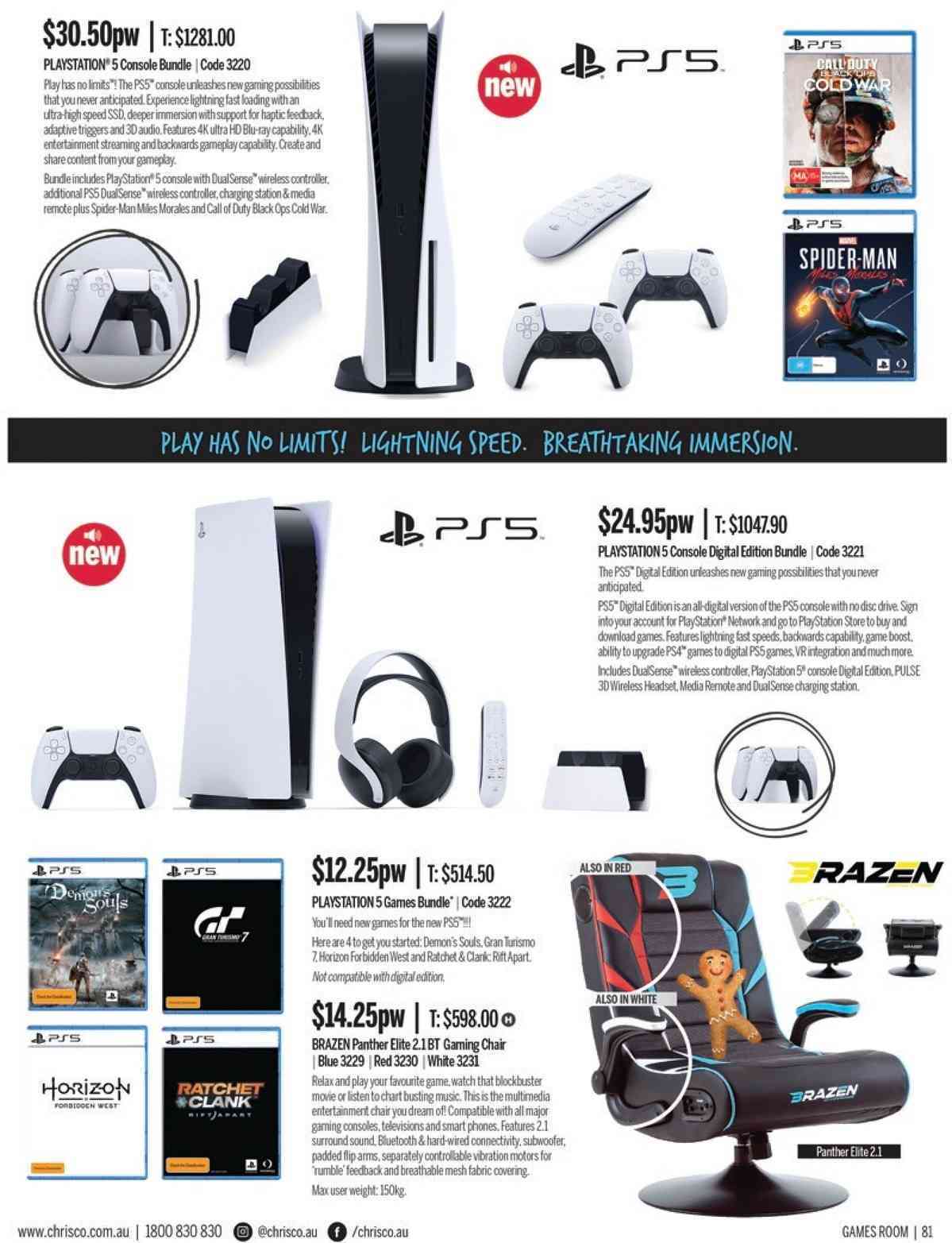 Psp specials: prices in-store, catalogues and store opening times