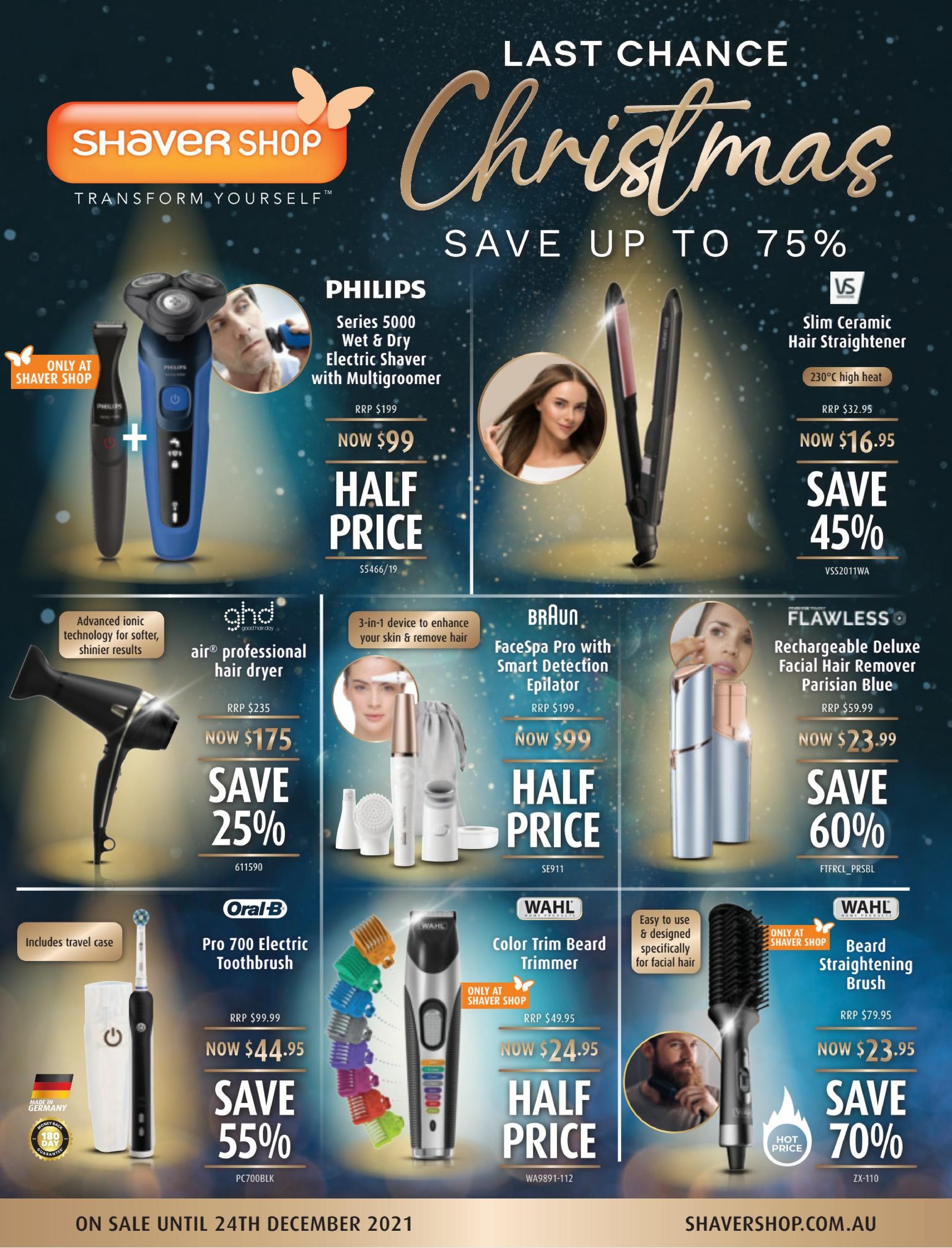 Shaver Shop Catalogue In Clarkson December 2021 Specials Shaver Shop Catalogue In Clarkson December 2021 Specials